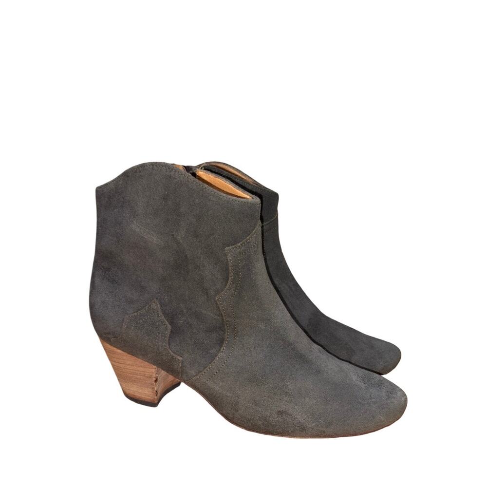 Isabel Marant Étoile Dicker Suede Ankle Boots  Size:  EU 39 / US 9
